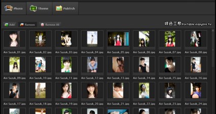 HTML5 Slideshow Maker 1.9.4 製作HTML5輪播相簿，幾個步驟輕鬆完成